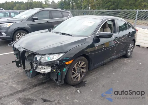 2016 Honda Civic Ex from USA, damaged, VIN 19XFC2F71GE055706